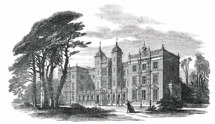 Framed Print : The Kneller Hall Training School, Whitton, 1850. Creator: Unknown Framed Print : The Kneller Hall Training School, Whitton, 1850. Creator: Unknown