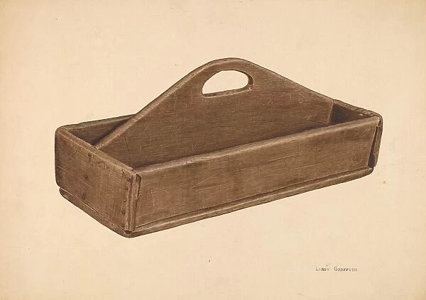 Knife Box, c. 1940. Creator: LeRoy Griffith