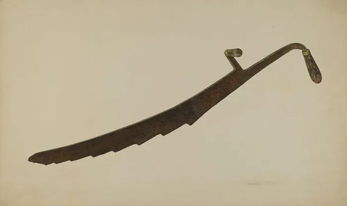 Framed Print : Knife, c. 1939. Creator: Harold Ballerd Framed Print : Knife, c. 1939. Creator: Harold Ballerd