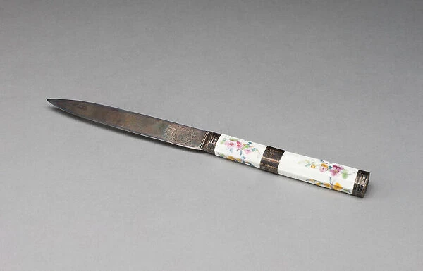 Knife, Sevres, 1761. Creator: Sevres Porcelain Manufactory