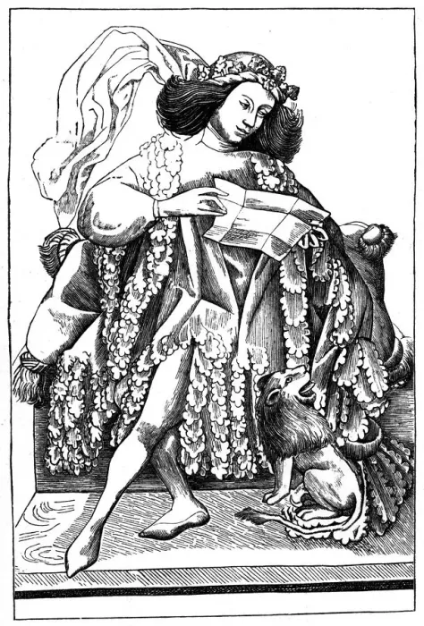 Framed Print : The Knight, 1466, (1870) Framed Print : The Knight, 1466, (1870)