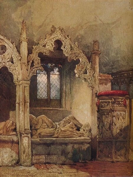 The Knight is Dust, 1869. Artist: John Skinner Prout