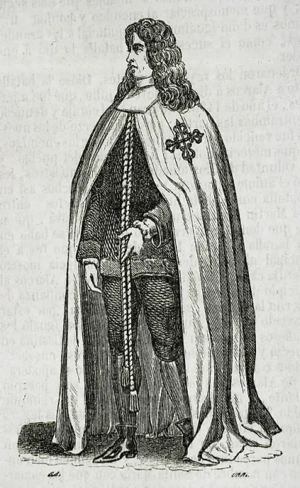 Framed Print : Knight of the Order of Alcantara, 1852. Creator: Unknown Framed Print : Knight of the Order of Alcantara, 1852. Creator: Unknown