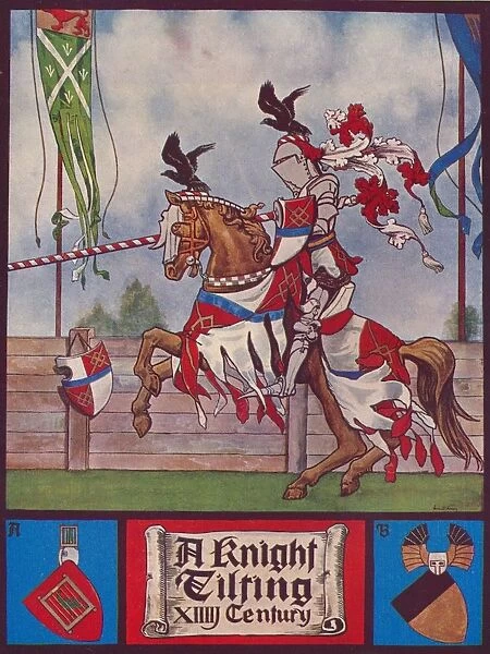 A Knight Tilting, c1926. Artist: Herbert Norris
