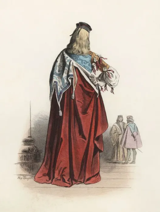 Framed Print : Knights of the Compagnia della Calza, responsible for organizing festivals such as Carnival Framed Print : Knights of the Compagnia della Calza, responsible for organizing festivals such as Carnival