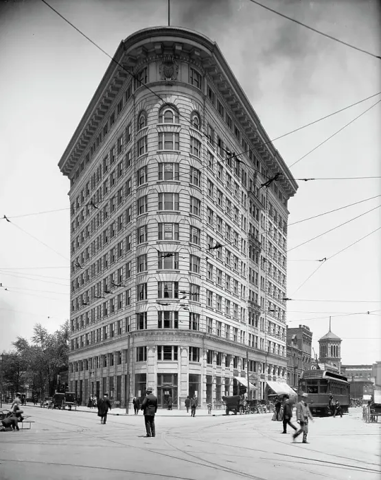 Framed Print : Knights of Pythias Bldg. Indianapolis, Ind. between 1900 and 1910. Creator: Unknown Framed Print : Knights of Pythias Bldg. Indianapolis, Ind. between 1900 and 1910. Creator: Unknown