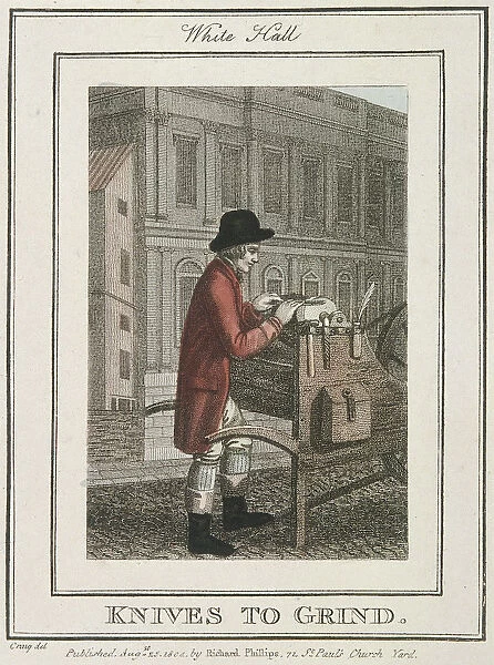 Knives to Grind, Cries of London, 1804