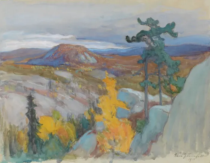 Framed Print : Koli, 1911. Creator: Eero Jarnefelt Framed Print : Koli, 1911. Creator: Eero Jarnefelt