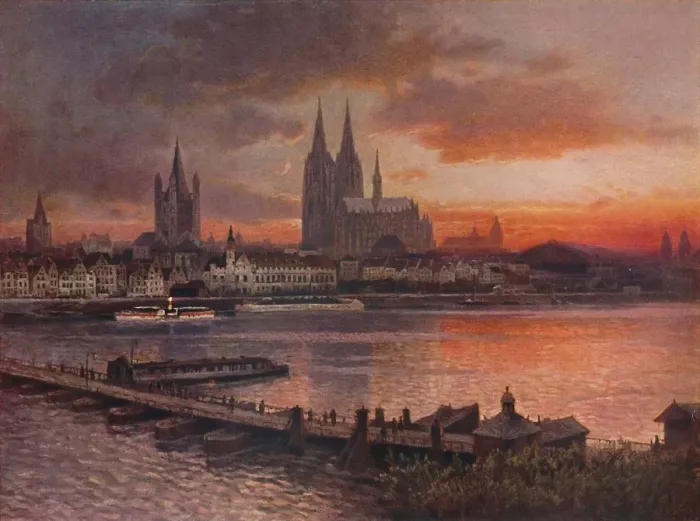 Framed Print : Koln, 1923. Creator: Nikolai of Astudin Framed Print : Koln, 1923. Creator: Nikolai of Astudin