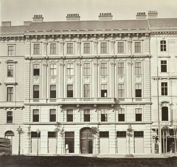 Framed Print : Kolowrat-Ring No. 10, Wohnhaus der Frau C. Hoffmann, 1860s. Creator: Unknown Framed Print : Kolowrat-Ring No. 10, Wohnhaus der Frau C. Hoffmann, 1860s. Creator: Unknown