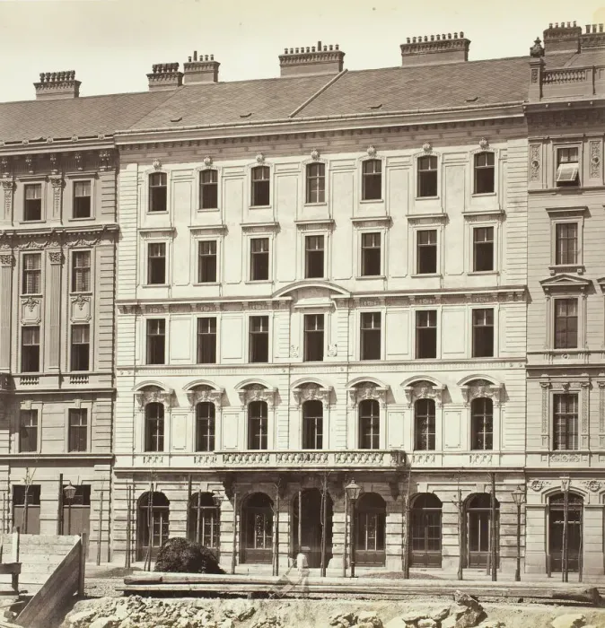 Framed Print : Kolowrat-Ring No. 8, Wohnhaus des Herrn Alfred Skene, 1860s. Creator: Unknown Framed Print : Kolowrat-Ring No. 8, Wohnhaus des Herrn Alfred Skene, 1860s. Creator: Unknown