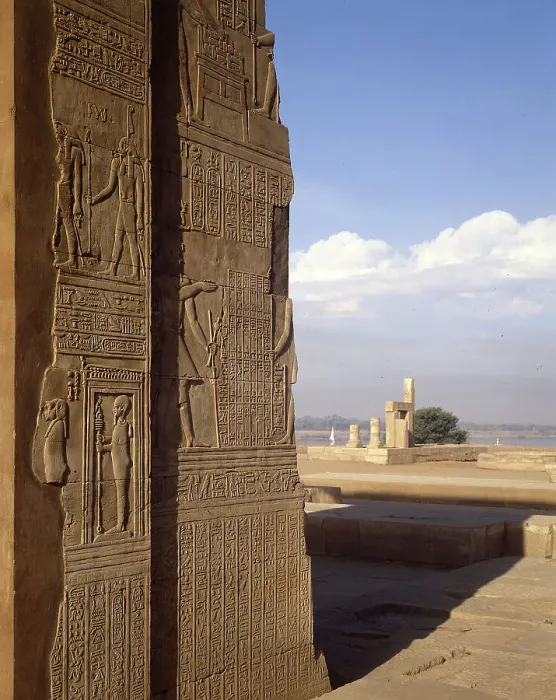 Framed Print : Kom Ombo, Egypt, 1984. Creator: Ethel Davies Framed Print : Kom Ombo, Egypt, 1984. Creator: Ethel Davies