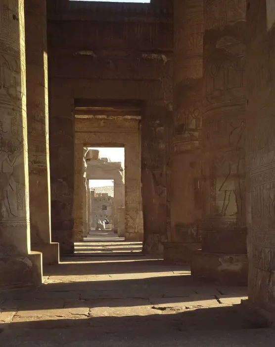 Framed Print : Kom Ombo, Egypt, 1984. Creator: Ethel Davies Framed Print : Kom Ombo, Egypt, 1984. Creator: Ethel Davies
