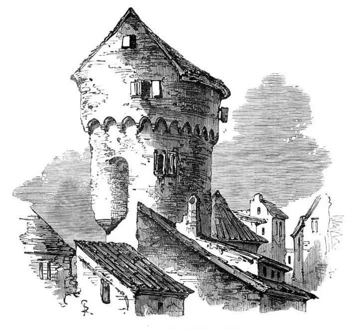 Framed Print : Königsberg and Dantzic: tower, Königsberg, 1869. Creator: Unknown Framed Print : Königsberg and Dantzic: tower, Königsberg, 1869. Creator: Unknown