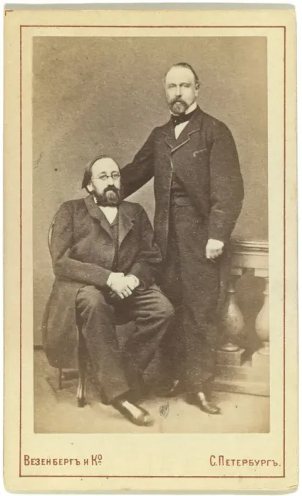 Framed Print : Konstantin Nikolayevich Leontyev and Mikhail Nikiforovich Katkov Framed Print : Konstantin Nikolayevich Leontyev and Mikhail Nikiforovich Katkov
