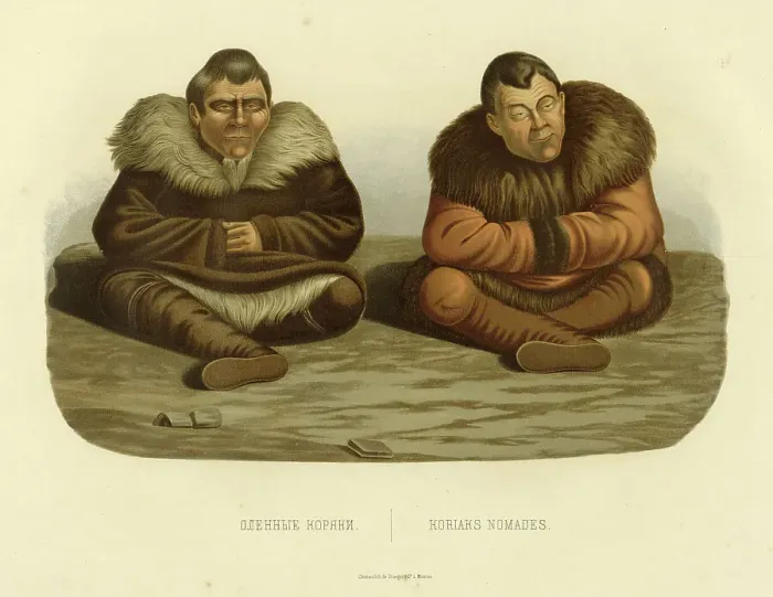 Framed Print : Koriak Deerherds, 1856. Creator: Ivan Dem'ianovich Bulychev Framed Print : Koriak Deerherds, 1856. Creator: Ivan Dem'ianovich Bulychev