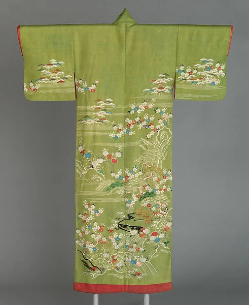 Kosode, Japan, Edo period (1615-1868), 1775 / 1825. Creator: Unknown