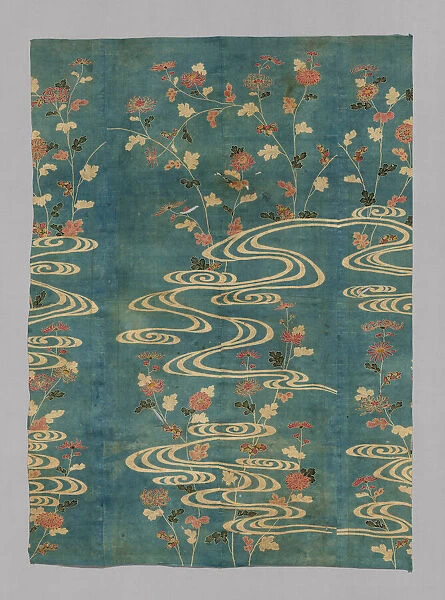 Kosode (Robe), Japan, Edo period (1615-1868), 1701  /  25. Creator: Unknown