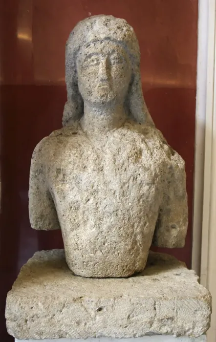 Framed Print : Kouros, late 6th-early 5th century BC Framed Print : Kouros, late 6th-early 5th century BC