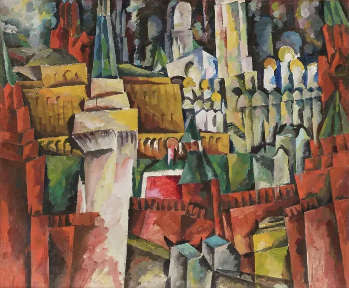 Framed Print : Kremlin. Urban landscape, 1919-1920. Creator: Lentulov, Aristarkh Vasilyevich (1882-1943) Framed Print : Kremlin. Urban landscape, 1919-1920. Creator: Lentulov, Aristarkh Vasilyevich (1882-1943)