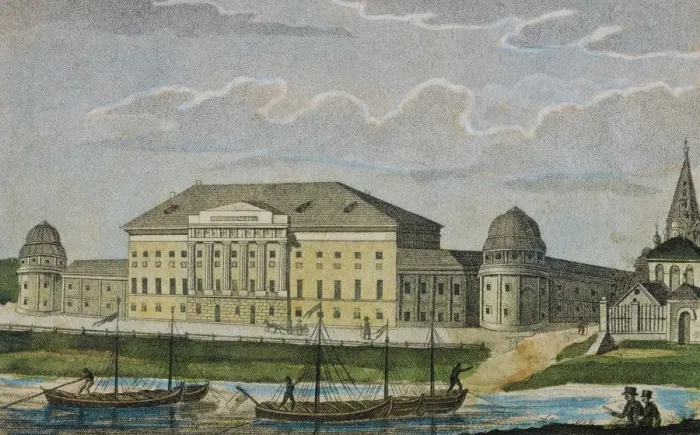 Framed Print : The Kriegskomissariat in Moscow, 1825 Framed Print : The Kriegskomissariat in Moscow, 1825
