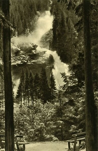 The Krimml Waterfalls, High Tauern National Park, Austria, c1935. Creator: Unknown