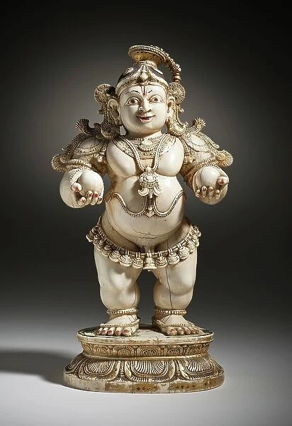 Krishna, the Butter Thief, 16th century. Creator: Unknown