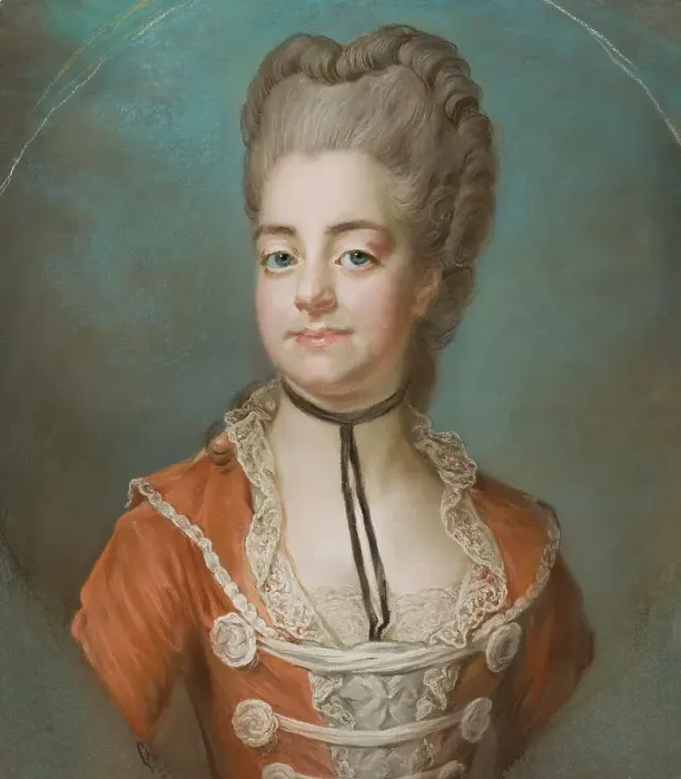 Framed Print : Kristina Augusta von Fersen, 1754-1846, married to Fredrik Adolf Löwenhielm, mid-18th century. Creator: School of Gustaf Lundberg Framed Print : Kristina Augusta von Fersen, 1754-1846, married to Fredrik Adolf Löwenhielm, mid-18th century. Creator: School of Gustaf Lundberg
