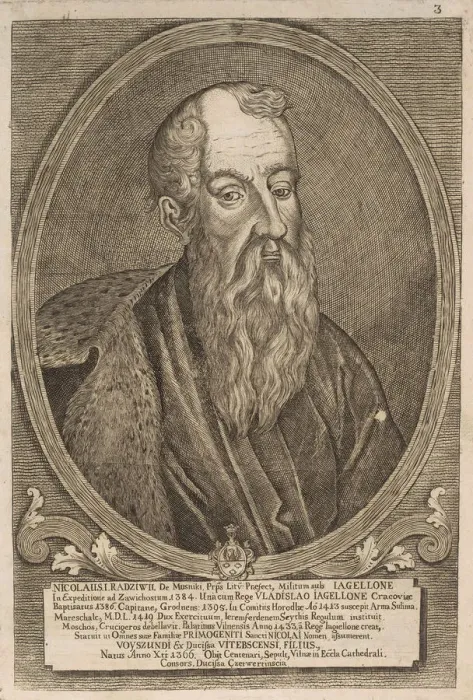 Framed Print : Kristinas Astikas (1363-1443). From: Icones Familiae Ducalis Radivilianae, 1758