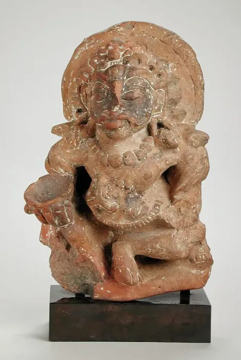 Framed Print : Kubera, the God of Riches, 5th century. Creator: Unknown Framed Print : Kubera, the God of Riches, 5th century. Creator: Unknown
