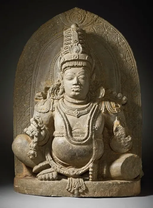 Framed Print : Kubera, the God of Riches, c.1050. Creator: Unknown Framed Print : Kubera, the God of Riches, c.1050. Creator: Unknown