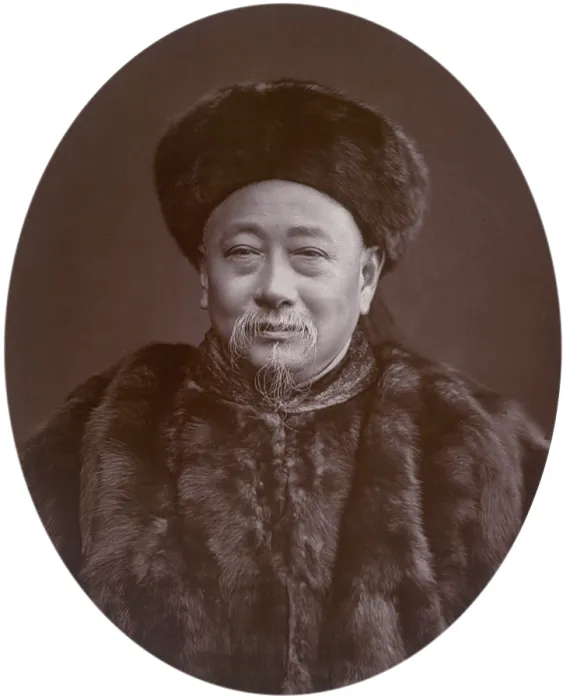 Framed Print : Kuo Sung-Tao, first Chinese envoy to Great Britain, 1880. Creator: Lock & Whitfield Framed Print : Kuo Sung-Tao, first Chinese envoy to Great Britain, 1880. Creator: Lock & Whitfield