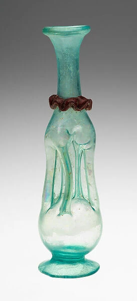 Kuttrolf (Bottle with Divided Neck), 4th century. Creator: Unknown