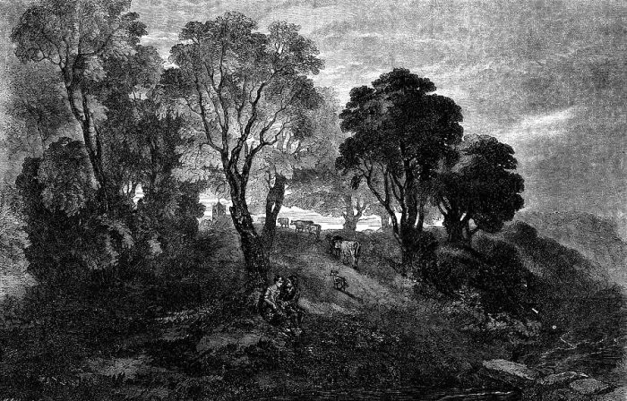 Framed Print : When the Kye Come Hame - drawn by G. Dodgson, 1854. Creator: M. Jackson. When the Kye Come Hame - drawn by G. Dodgson, 1854. Creator: M. Jackson Framed Print : When the Kye Come Hame - drawn by G. Dodgson, 1854. Creator: M. Jackson. When the Kye Come Hame - drawn by G. Dodgson, 1854. Creator: M. Jackson
