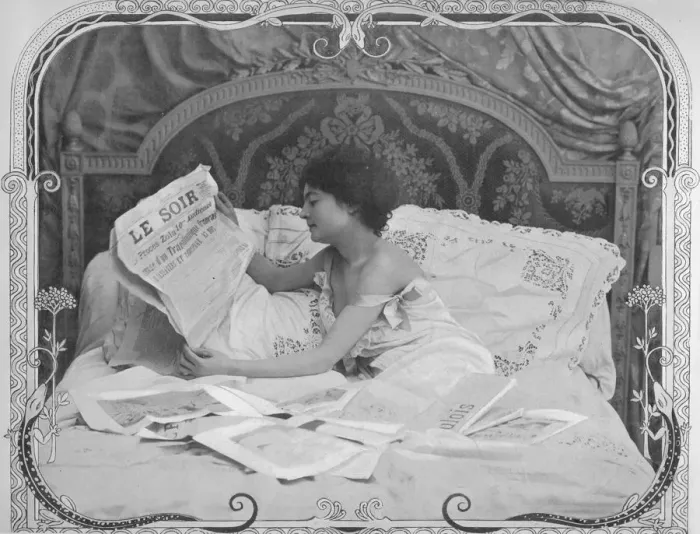 Framed Print : L Affaire, 1900 Framed Print : L Affaire, 1900