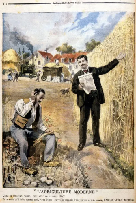 Framed Print : L Agriculture Moderne, 1897 Framed Print : L Agriculture Moderne, 1897