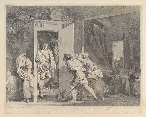 L Armoire, 1778. Creator: Jean-Honore Fragonard