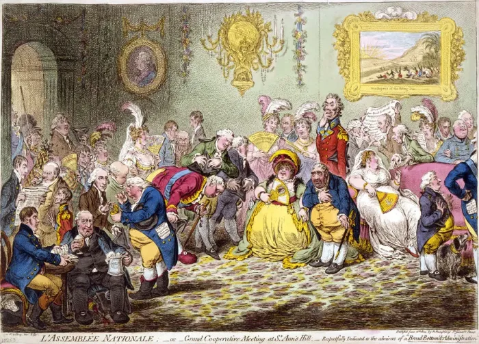 Framed Print : L Assemblee Nationale, 1804 Framed Print : L Assemblee Nationale, 1804