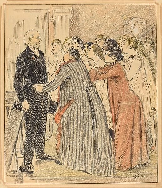 L Aventure du Vieux Doyen, (The Adventure of the Old Dean), 1891