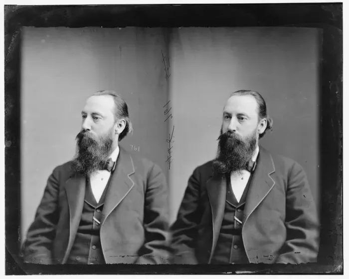 Framed Print : L. Bradford Prince, 1865-1880. Creator: Unknown Framed Print : L. Bradford Prince, 1865-1880. Creator: Unknown