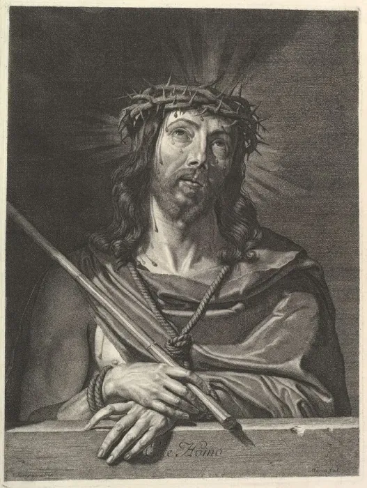 Framed Print : L Ecce Homo. Creator: Jean Morin Framed Print : L Ecce Homo. Creator: Jean Morin