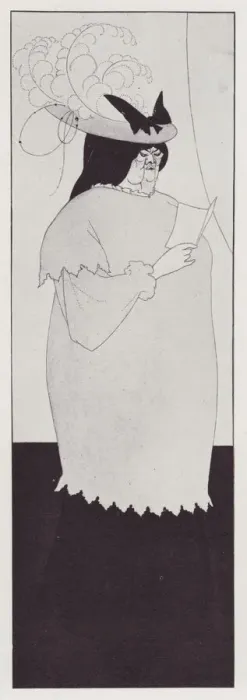Framed Print : L Education Sentimentale, 1894. Creator: Aubrey Beardsley Framed Print : L Education Sentimentale, 1894. Creator: Aubrey Beardsley