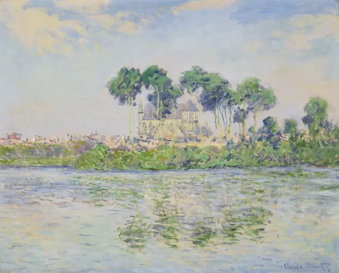 Framed Print : L eglise de Vernon (The Church in Vernon), 1883. Creator: Monet, Claude (1840-1926) Framed Print : L eglise de Vernon (The Church in Vernon), 1883. Creator: Monet, Claude (1840-1926)