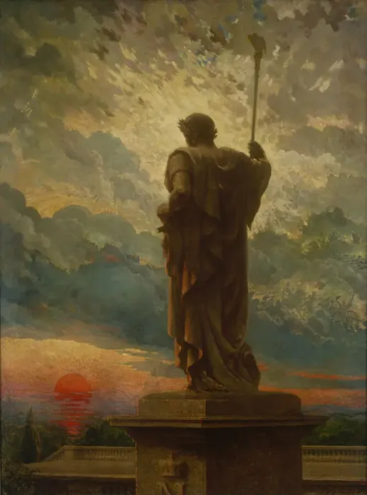Framed Print : L Empereur, 1912. Creator: Carroll Beckwith Framed Print : L Empereur, 1912. Creator: Carroll Beckwith