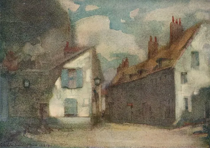 Framed Print : L Enclos De Notre Dame, St. Omer, 19th century. Artist: Henry John Boddington Framed Print : L Enclos De Notre Dame, St. Omer, 19th century. Artist: Henry John Boddington