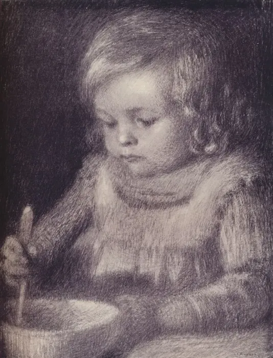 Framed Print : L Enfant, 1901-1902. Artist: Henri Eugene Le Sidaner Framed Print : L Enfant, 1901-1902. Artist: Henri Eugene Le Sidaner
