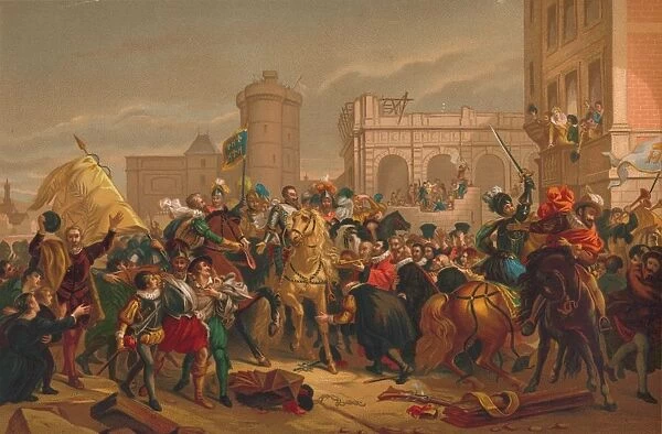 L Entree d Henri IV a Paris (the entry of Henri IV into Paris), 1817