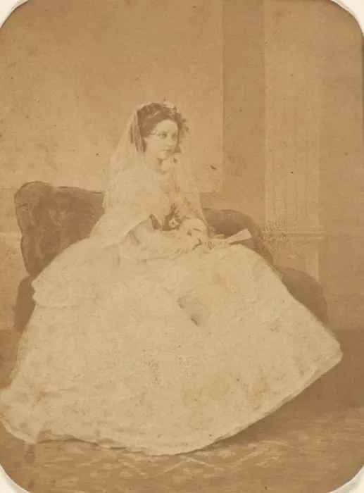 Framed Print : L Espagnole, 1860s. Creator: Pierre-Louis Pierson Framed Print : L Espagnole, 1860s. Creator: Pierre-Louis Pierson