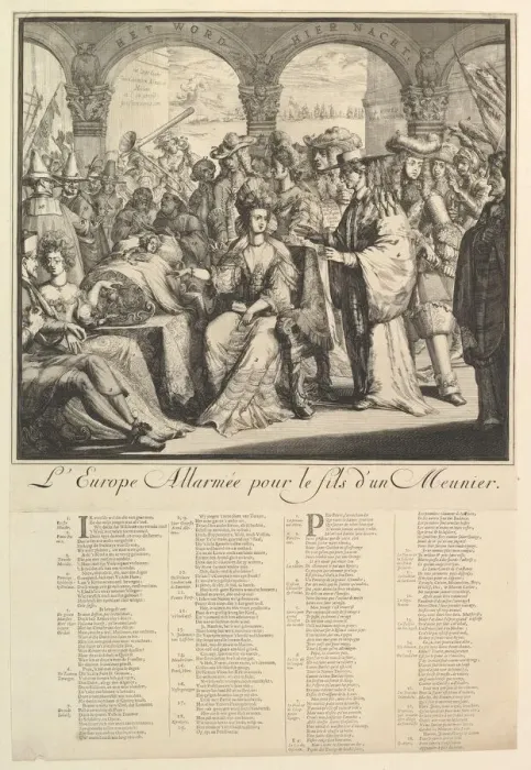 Framed Print : L Europe Allarmee. n. d. Creator: Romeyn de Hooghe Framed Print : L Europe Allarmee. n. d. Creator: Romeyn de Hooghe
