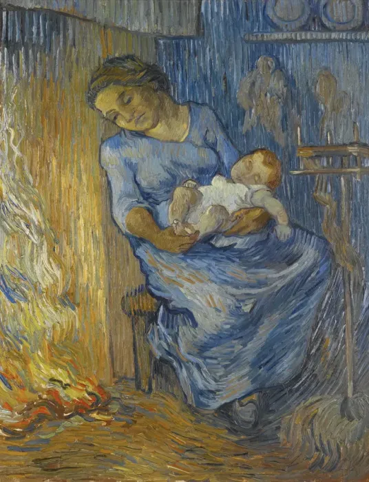 Framed Print : L homme est en mer. Artist: Gogh, Vincent, van (1853-1890) Framed Print : L homme est en mer. Artist: Gogh, Vincent, van (1853-1890)